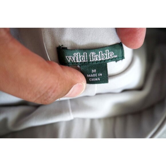 Wild Fable Women’s Mid-Rise Gray Wide-Leg Holiday Sequin Pants - Size M, NWT - Picture 4 of 7